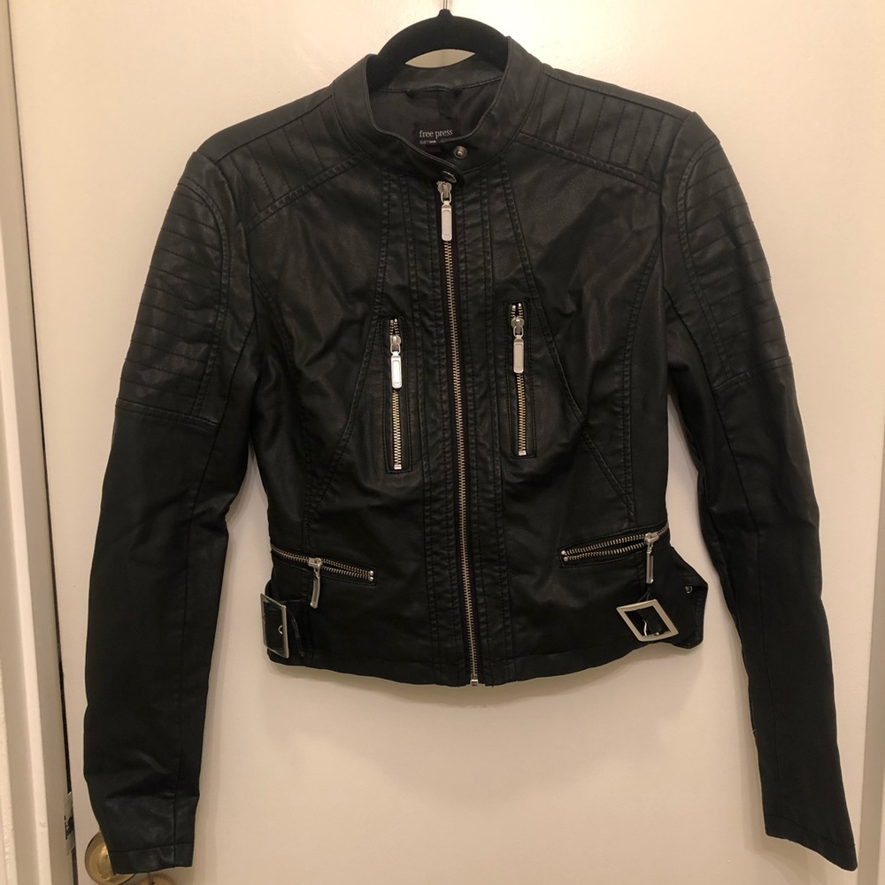New leather jacket - FREE PRESS